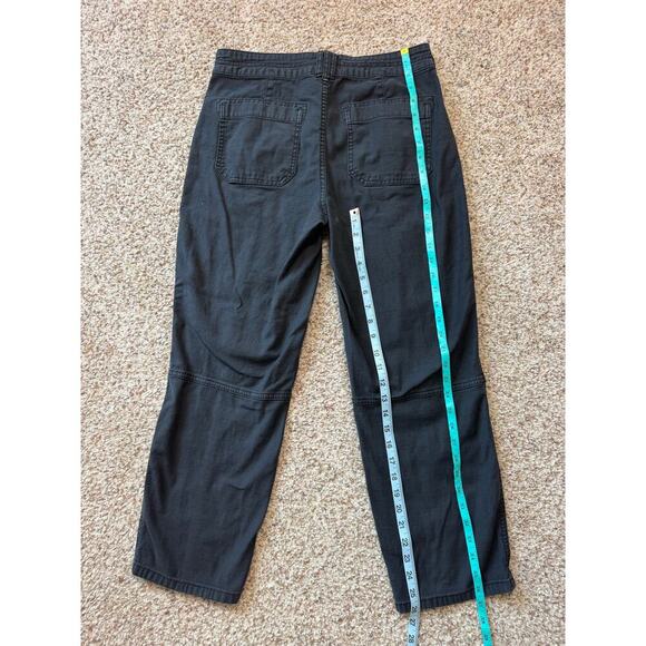 Anthropologie PILCRO Woman's Carpente/Cargo Jeans/Pants size 28, Black/Dark Gray - Picture 5 of 11